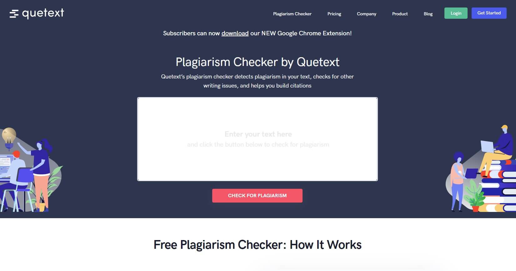 Quetext Plagiarim Checking Tool