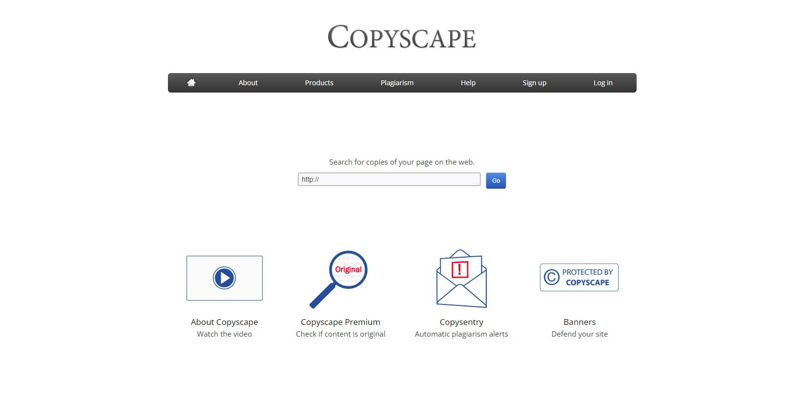 Copyscape Plagiarism Checker Tool