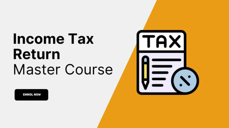 Income Tax Return Master Course in Pakistan