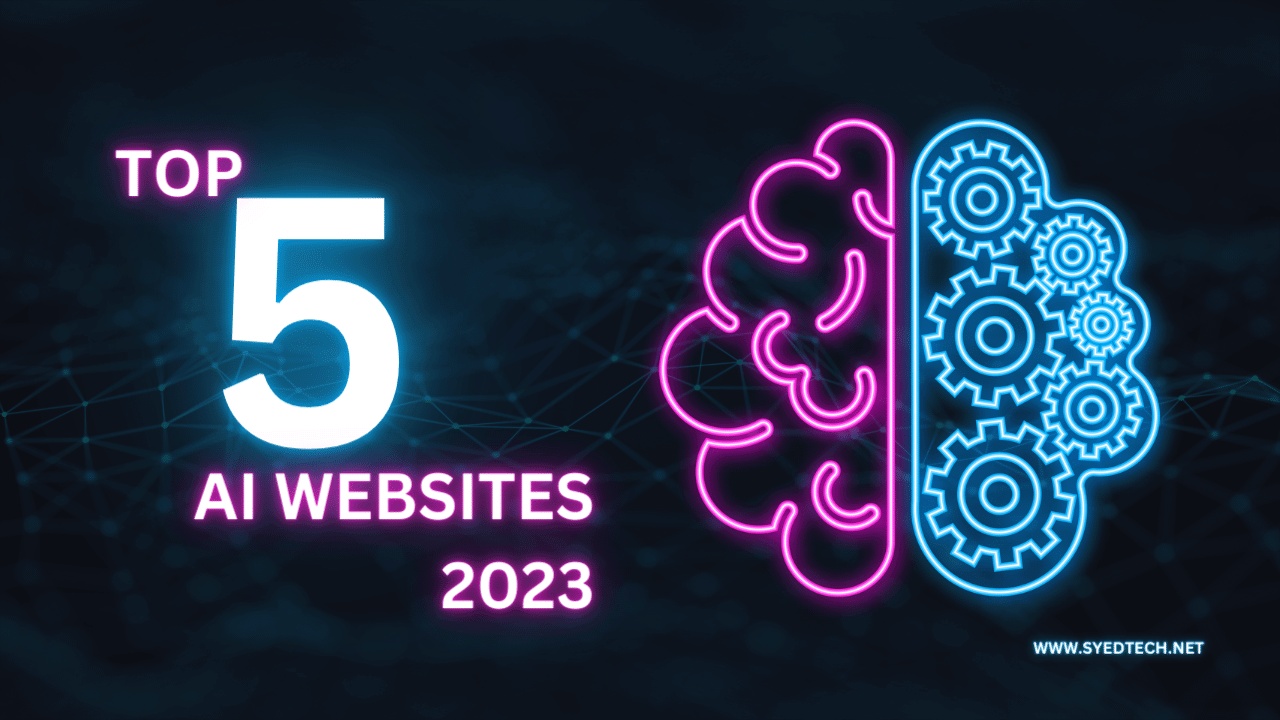 Top 5 AI Websites in 2023