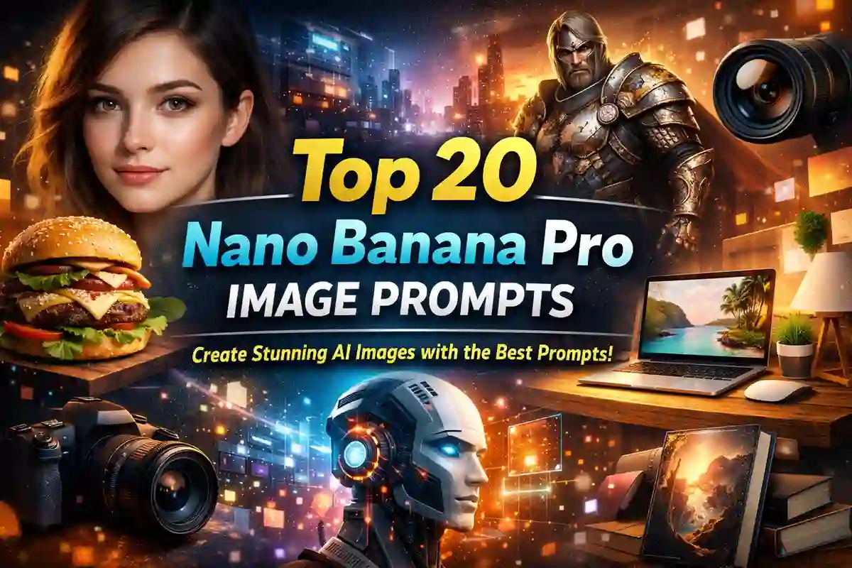20 Best Nano Banana Pro Image Prompts