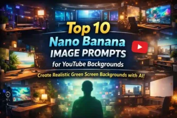 Top 10 Nano Banana Image Prompts for YouTube Backgrounds