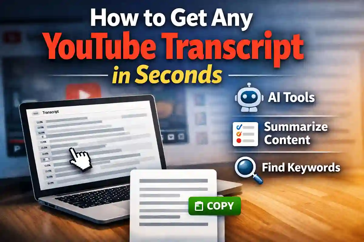 How to Get Any YouTube Video Transcript