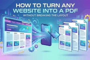 How to Turn Any Website into a PDF